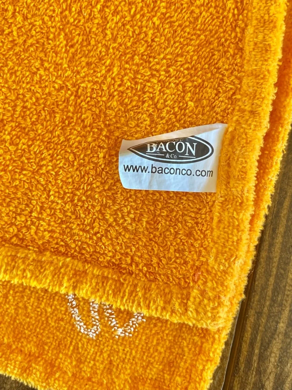 Iconic Orange Tennessee Volunteers Rally Hand Towel With The Block 